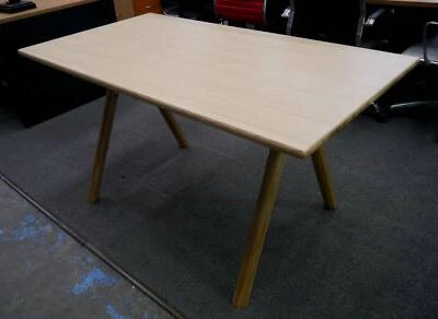 New Natural Ash Timber Scandi Jane Desk Table Home Office