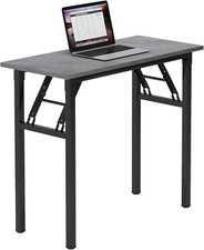 Compact Foldable Writing Desk - Sturdy  Heavy Duty for Small Spaces