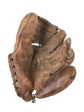 Vintage Spalding 1027 Baseball Glove Adjusto-Heel EZ-Flex Left Hand Throw