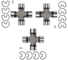 3 Driveshaft Universal Joints MOOG Premium RWD/4WD Greasable