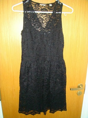 jack wills black lace dress