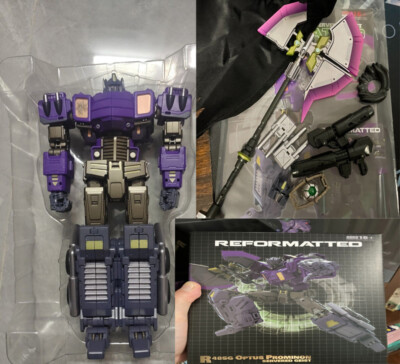 New Transformable Toys MMC IDW R-48SG Purple （Optronix）Figure Toys