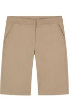 Nautica Khaki School Uniform Shorts Skinny/Bermuda Girls Size 8 Regular NWT