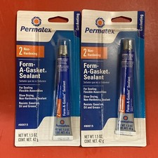 Permatex 80015 Form-A-Gasket #2 Sealant (Lot of 2)