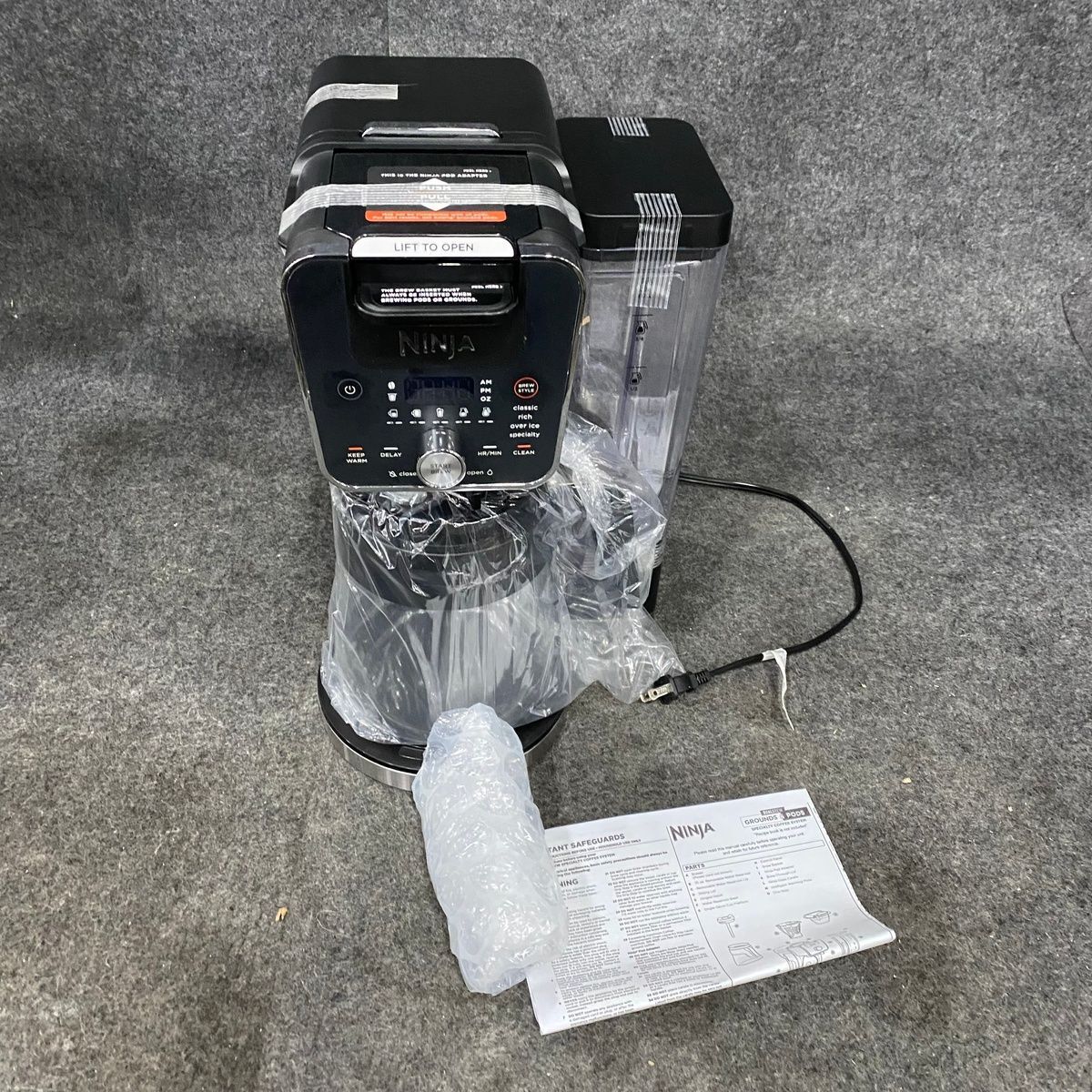 NINJA CFP451CO Dualbrew Grounds & Pods Coffee Maker System MFR Repaired 793888197992 eBay