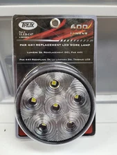 Trux 4412 LED Replacement Round LED Work Lamp – Flood Beam | 600 Lumens TLED-U47