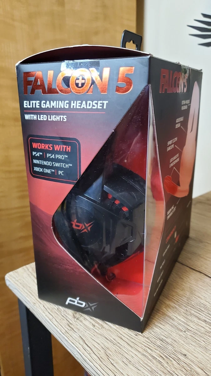 Falcon 5 Elite Gaming Headset With LED Lights eBay