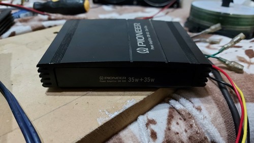 vintage amplificatore 2 canali marca pioneer modello gm600 potenza 35+35 att din - Imagen 2 de 5