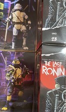 NECA TEENAGE MUTANT NINJA TURTLES THE LAST RONIN UNO & YI TOY FIGURES Box Ship
