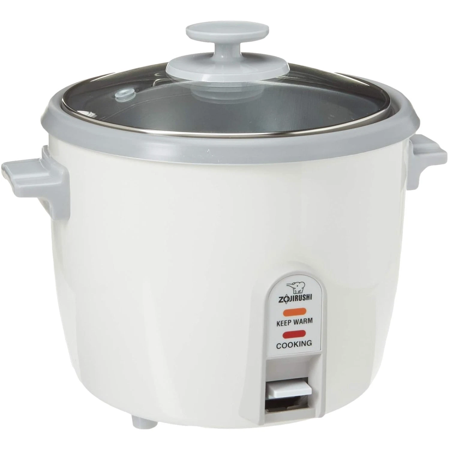6-Cup Non-Stick Electric Rice Cooker with Stay-Cool Handles and Measuring Cup