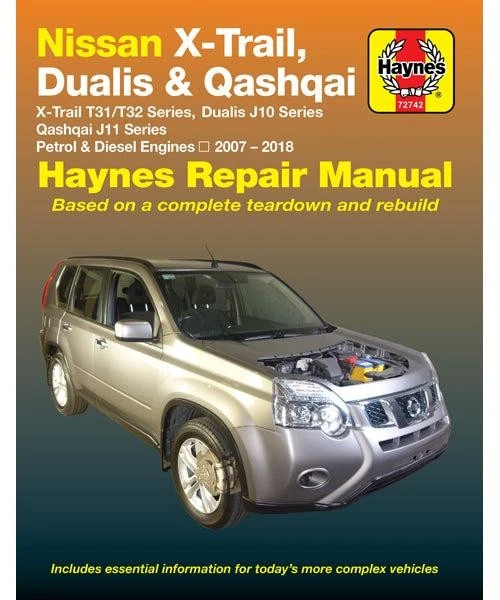HAYNES Nissan X-Trail / Dualis / Qashqai 2007-2018 (AUS)