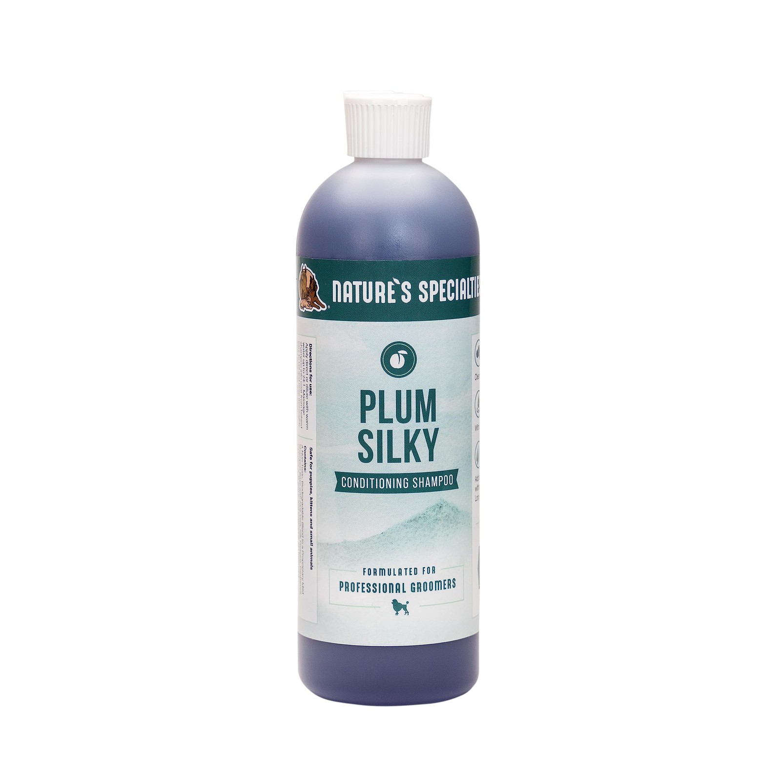 Nature's Specialties Plum Silky Ultra Concentrated Dog Shampoo Conditioner, M...
