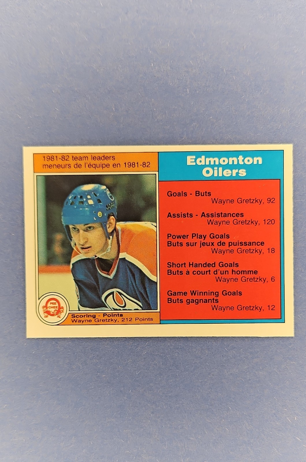 1982-83 O-Pee-Chee - Team Leaders Wayne Gretzky #99
