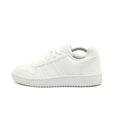 adidas Damen Courtpoint Base Schuh weiß Leder Low-Top Schaft Sneaker EU 36