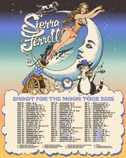 Sierra Ferrell Shoot For The Moon Tour 2025 Poster