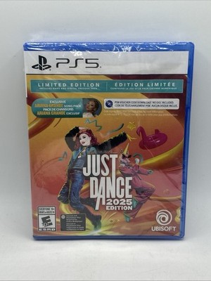 Just Dance 2025 Limited Edition Ariana Grande Song Pack Sony PlayStation 5 PS5