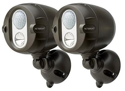 Mr. Beams MBN352 NetBright LED Wireless Motion Sensing Spotlight System 2-Pack