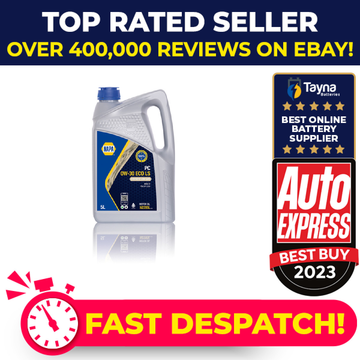 Engine Oil 5L for MITSUBISHI 5 Litres NAPA 0W30 C2 PSA ECO LS Low SAPS Quality