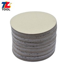 Hook Loop Pads Sanding Disc Flocking 120 Grit NO-Hole 100 Pack 6" Disc