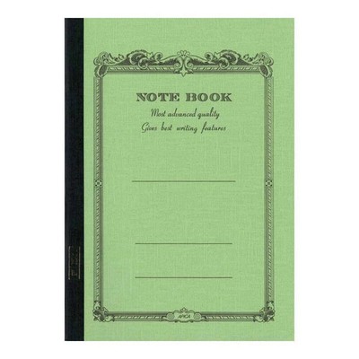 APICA C.D. NOTEBOOK LINED - SEMI B5 - GREEN