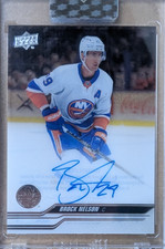 2023-24 Upper Deck Clear Cut - Brock Nelson #CC-BN (AU)