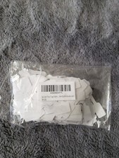 Jewelry Price Tag Stickers White Rectangle Identify Labels Unknown Count