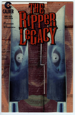 The Ripper Legacy Set 1-3 From 2000 By Caliber Comics B&W Horror/Slasher Comics
