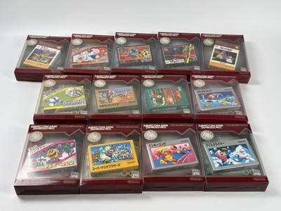 Famicom Mini GBA 13 Spiele CIB Lot Zelda Castlevania Murasame Castle Mario Japan