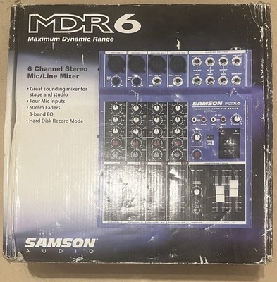 Samson MDR 6 Compact Sound Mixer 