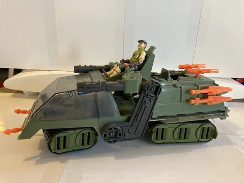 G.I.Joe 1986 HAVOC W/Cross Country V1 Vintage Hasbro Action Figure Vehicle