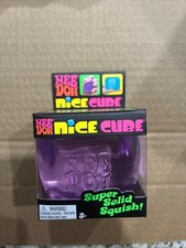 Authentic Brand New NeeDoh Nice Cube Nee Doh PURPLE Original Ice Cube
