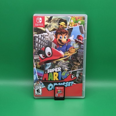 Super Mario Odyssey Nintendo Switch Game Complete TESTED