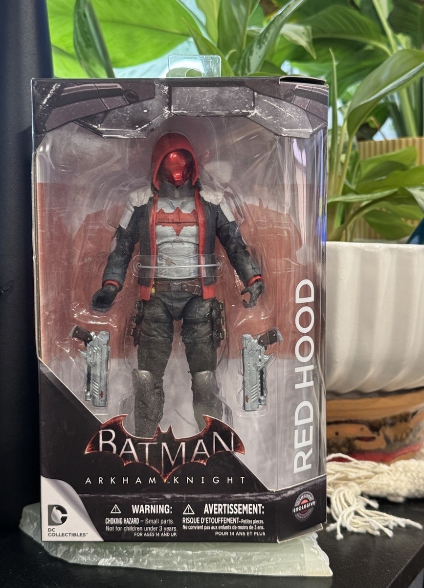 DC Collectibles Batman Arkham Knight Red Hood Action Figure Gamestop  Exclusive