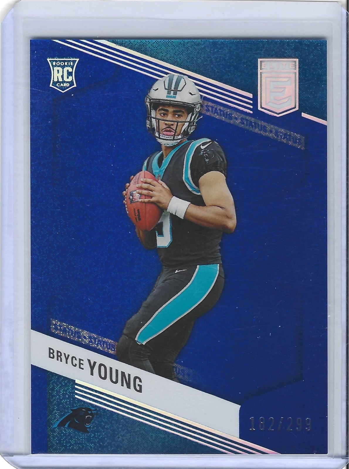 2023 Panini Donruss Elite - Rookies Bryce Young #110 Status Sparkle /299 (RC)