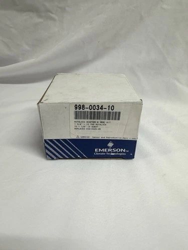 Emerson 998003410 Rotalock Adapter & seal kit