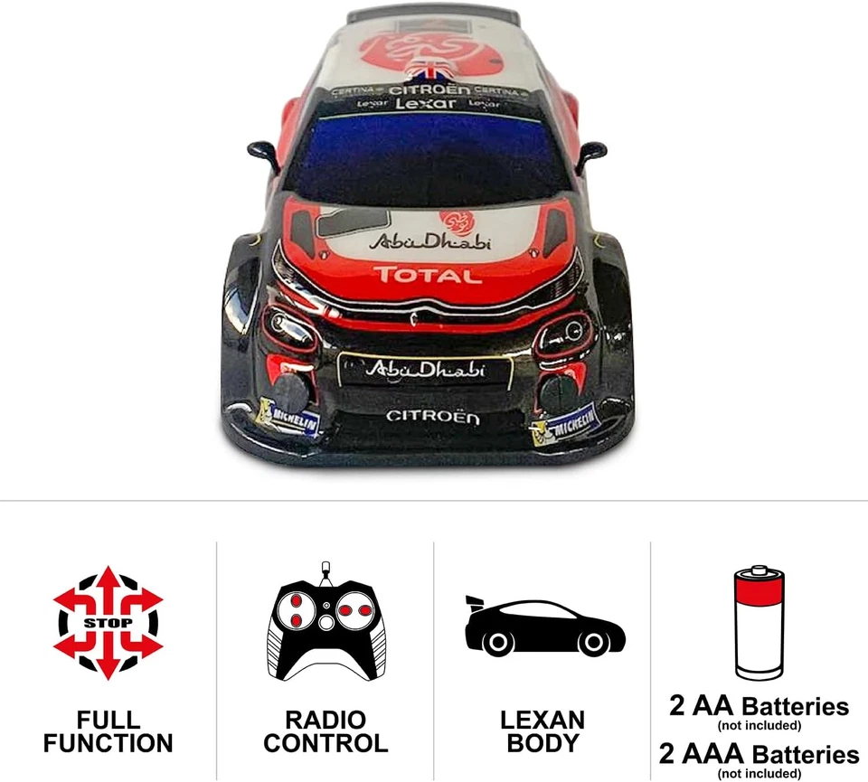 Motors - Citroen C3 WRC - Modello in Scala 1:28 - Fino a 10 Km/H Di Velocità - A - Immagine 2 di 4