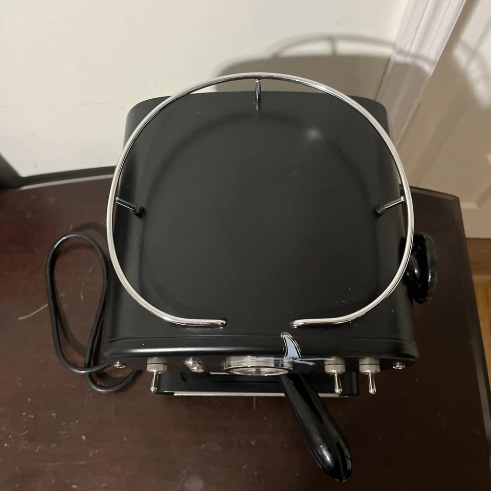 弗朗西斯·弗朗西斯! X1 ipso 复古浓缩咖啡机黑色 Luca Trazzi 出品 — 第 3/4 张图片