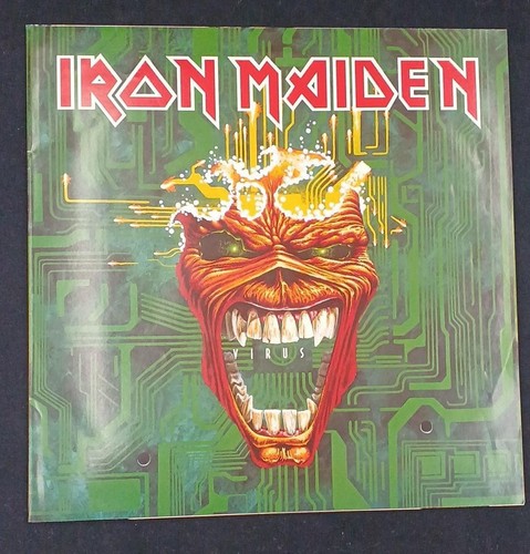 EMI VIRUS LP Record IRON MAIDEN aus Japan