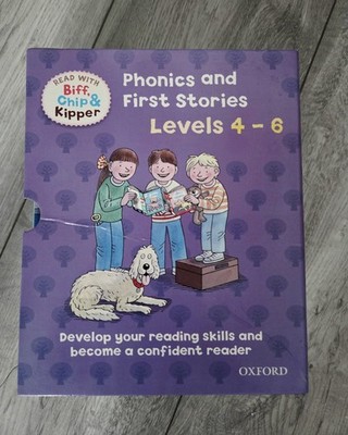 Oxford Reading Read with Biff Chip & Kipper Levels 4 6 Phonics/First Stories Set