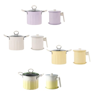Deep Fryer Set Multipurpose Milk Warmer Pot for Fried Chicken Baking Frying