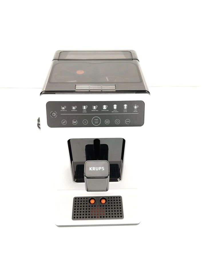 Cafetera automática Krups EA897 1450 W blanca - Imagen 3 de 4