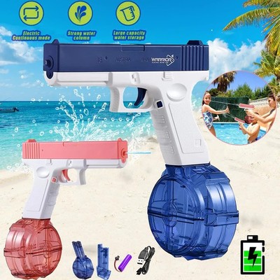 Elektrisch Wasserpistole Wasserspritzpistole Wasserblaster für Erwachsene Kinder