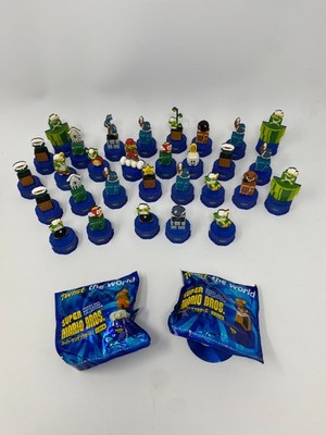 Nintendo Super Mario Bros Bottle Cap Collection 30pcs + 2 new pc Set Pepsi Japan