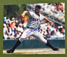 JON NIESE 49 AUTOGRAPHED SIGNED 8X10 PHOTO NEW YORK METS