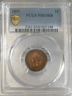 New Listing1891 Indian Head Penny PR 63 RB