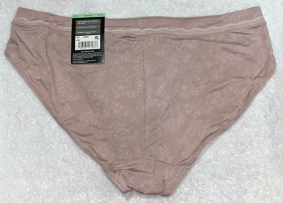 Braguita BALI One Smooth U Moderna Microfibra Noche Rubor Corte Alto para Mujer XL 8 2XL 9 Foto 4 de 4