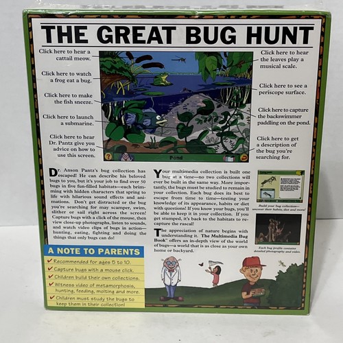 The Multimedia Bug Book 1995 CD-ROM Interaktives Computerspiel - Bild 4 von 6
