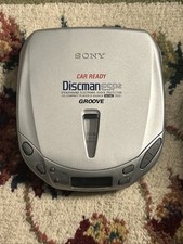 Sony Discman Car Ready ESP2 Digital Mega Bass Portable CD Player D-E406CK WORKS