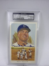 1989 Perez-Steele Celebration Postcard Autographed Duke Snider PSA/DNA Certified