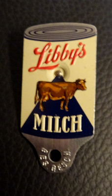 Alter Libby's Milch Kuh Dosenstecher mit Dorn Dosenöffner